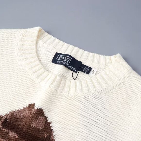 Polo by Ralph Lauren White Bear Sweater - Picture 6 of 10